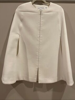 KEEPSAKE the Label Ivory A-Line Cape Skirt Jacket
